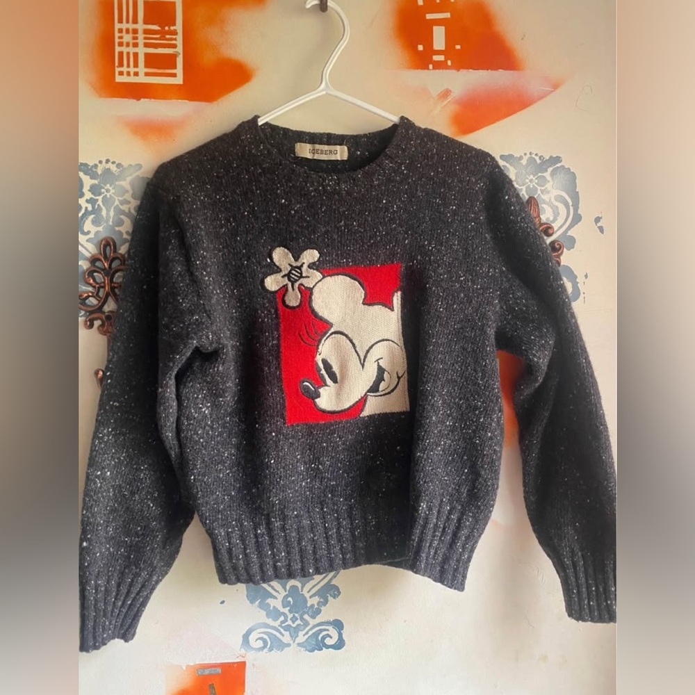 ICEBERG Gray minie mouse wool Sweater